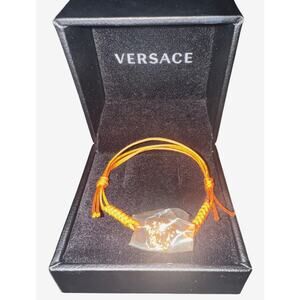 '95 Versace Gold Medusa Head Bracelet (NWT)